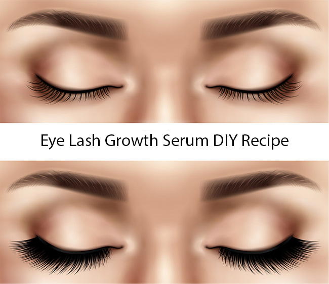 Eye Lash Growth Serum DIY Recipe 