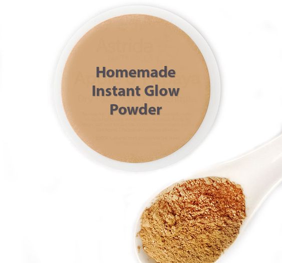 Homemade Instant Glow Powder